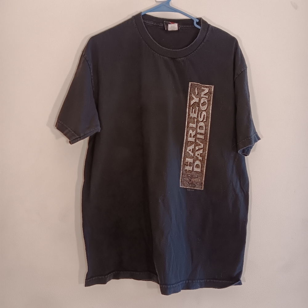 Harley-davidson Mens Playa Del Carmen Graphic T Shirt Size Lrg